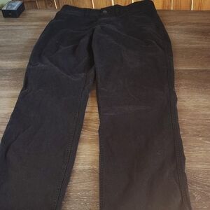 St. John's Bay Black Corduroy Pants Classic Style